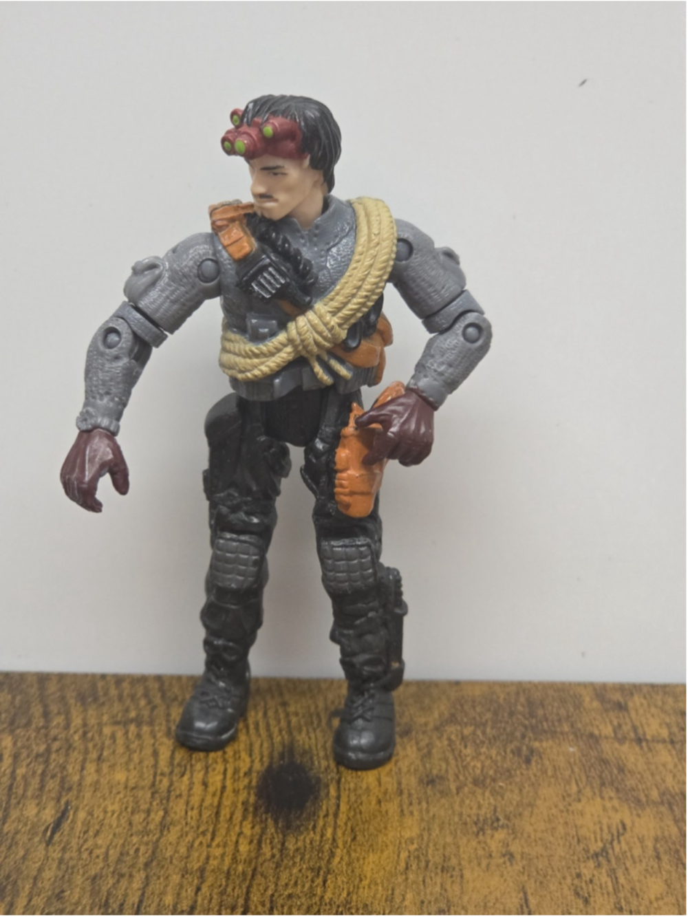 2003 Lanard "The Corps!" Commando Force "Ghost Hiro Nomura" Action Figure